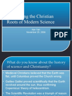 Reclaiming The Christian Roots of Modern Science