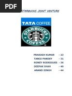 Tata Starbucks Joint Venture - Final