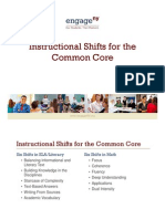 Instructional Shifts For The C C Common Core