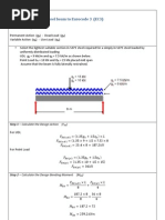 Design of Steel Beam EC3