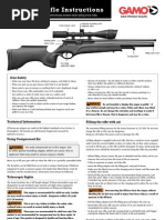 Gamo Dynamax Instructions