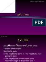 AVL-Trees: Advance Analysis of Algorithm