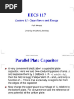 Lecture 11 Capacitance and Energy