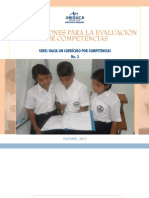 Orientaciones para La Evaluacion Por Competencias. Panama Meduca