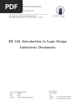 EE142 Logic Design Experiments and Exercises