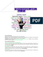 Aprende - El - Idioma - Esperanto - Gratis - y - Fácil 2012