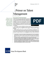 A Primer On Talent Management