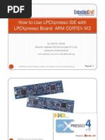 How To Use LPCXpresso IDE With LPCXpresso Board ARM CORTEX M3