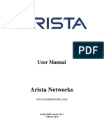 Arista EOS ConfigGuide