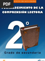 Fortalecimiento de La Comprensión Lectora 2 Grado Secundaria