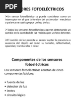 Sensores Fotoeléctricos