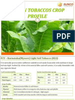 SUNCO Tobacco India Crop Profile Catalog