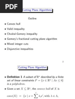 Unit 7: Cutting Plane Algorithms