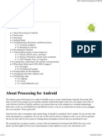 Android - Processing