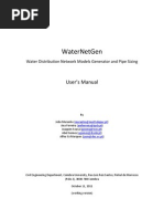 WaterNetGenManual 2011 10 13