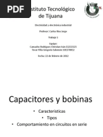 Capacitores y Bobinas