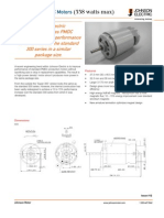 Low-Voltage PMDC Motors 338 Watts