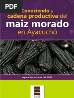 Cadena Productiva de Maiz Morado