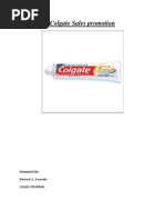 Colgate Sales Promotion