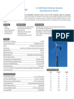 1.3kW Spec Sheet