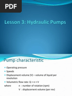 Hydraulic Pumps and Valves