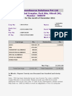 Pay Slip 201117614