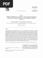 Surgical Rehabilitation of Deafness With Partially Implantable Hearing Aid Using Piezoelectric Ceramic Bimorpli Ossicular Vibrator