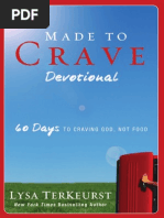 Made To Crave Devotional: 60 Days To Craving God, Not Food by Lysa TerKeurst