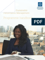 BA Hons Sustainable Performance Management Handbook