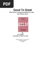 Good To Great