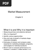 Lecture 5 Market Measurement