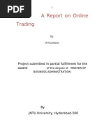 Project On Online Trading