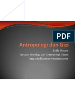 Antropologi Dan Gizi