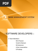 Bank Management System