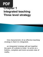 4.integrated Teaching - Three Level Strategy (Daniel)