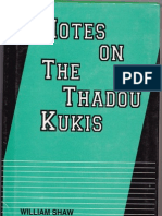 Notes On The Thadou Kuki