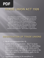 Trade Union Act 1926