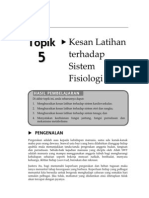 Topik 5 - Kesan Latihan Terhadap Sistem Fisiologi