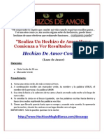 Hechizos de Amor Efectivos - Amarres Caseros