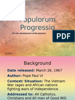 Populorum Progressio: Click To Edit Master Subtitle Style