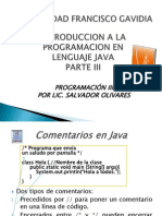 Presentacion Java Semana 3