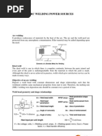 Arc Welding Power Sources