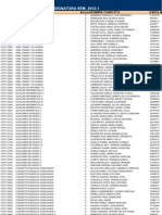 Lista de Inscritos Psicologia 1-2012