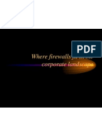 Where Firewalls Fit in The Corporate Landscape