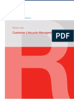 McKinsey Telecoms. RECALL No. 04, 2008 - Customer Lifecycle Management