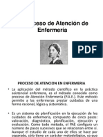 El Proceso de Atención de Enfermería