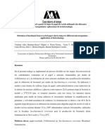 Obtención de Bioetanol A Partir de Hojas de Papel de Reciclo Utilizando Dos Diferentes Microorganismos Aplicaciones de La Biotecnología.