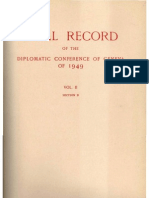 Geneva Conventions 1949 - Travaux Préparatoires - Final Record Volume II Part B