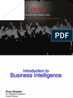 SQL01 - Introduction To Business Intelligence