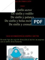 Cajas de Dirección Tipos